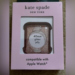 Kate Spade New York Rose Gold Glitter 40mm Bumper for Apple Watch® - Rose Gold